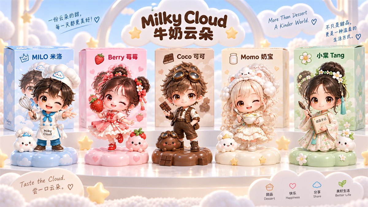 五位主角限定公仔